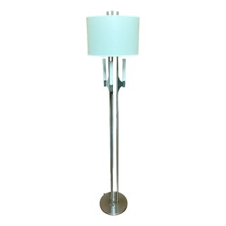Floor Lamp attributed to Gaetano Sciolari, 1970s For Sale