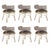 Austin Dining Chairs by Porus Studio, Set of 6 For Sale - Image 14 of 14