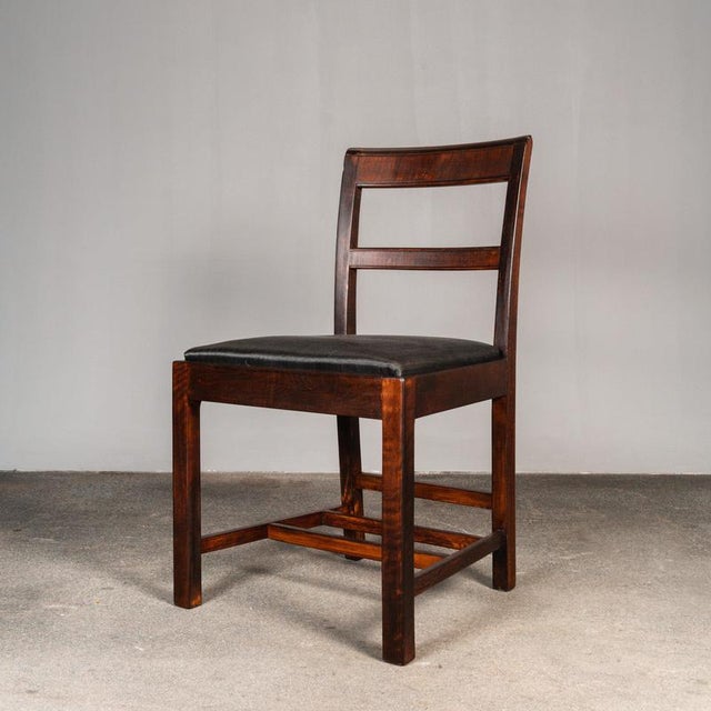 Art Deco Side Chairs, 1930s, Set of 2 For Sale - Image 6 of 17