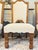 Wood Set of 6 European Barley Twist Carved Upholstered Dining Chairs, Late 20th Century For Sale - Image 7 of 12