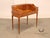 High Quality Satinwood Writing Desk with Assortment of Drawers and Storage, Decorative Leather Panels and Tooled Leather...
