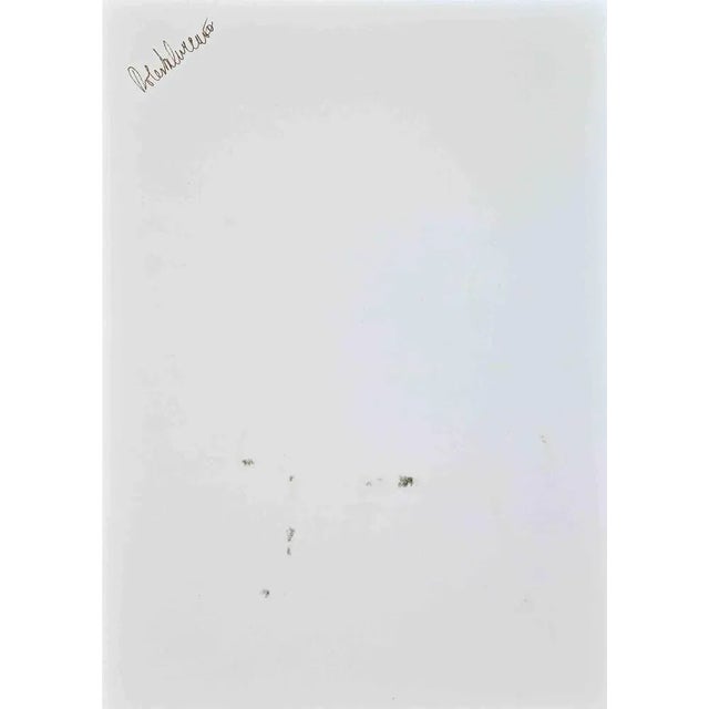 Solitaire is an original Contemporary Artwork realized in the 21st Century by Roberto Cuccaro. Original China Ink on...