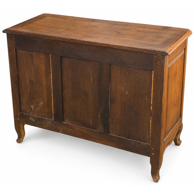Wood Scandinavian Louis XV Style Chest of Drawers, 1950s For Sale - Image 7 of 10