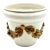Vintage Petite Italian Ceramic Jardiniere Cachepot For Sale
