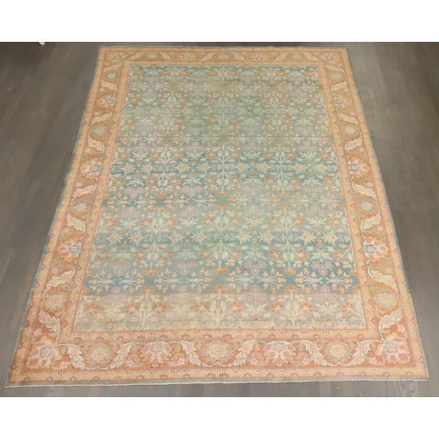 Indian Amritsar Rug rug no.10784 For Sale In New York - Image 6 of 8