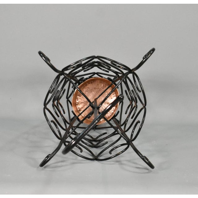 French Umbrella Stand in Wrought Iron, 1950s For Sale - Image 13 of 15