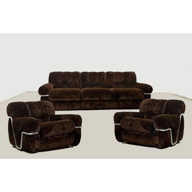 Wopps Armchairs by Ernesto Radaelli, 1970s, Set of 2 For Sale - Image 6 of 8