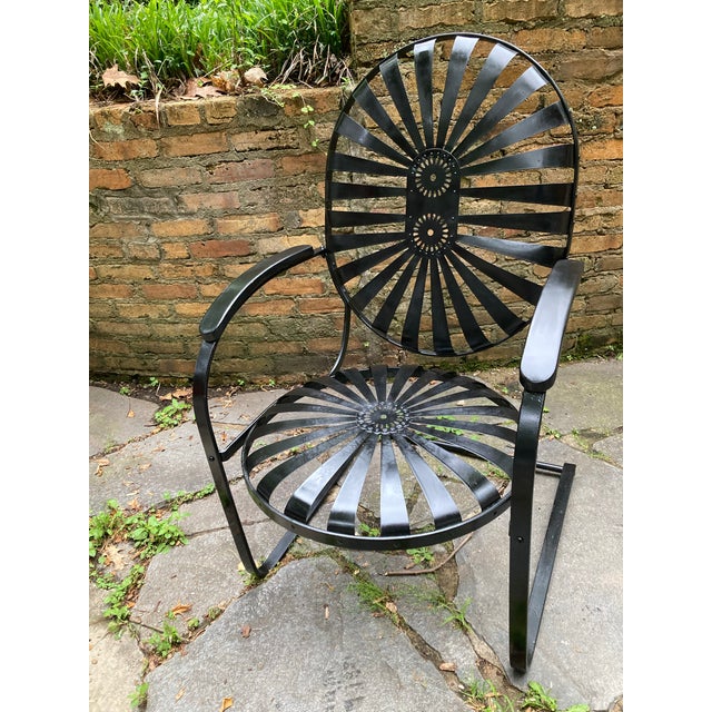 Francois Carre King Cantilever Bouncer Rockers - A Pair, Restored For Sale In Atlanta - Image 6 of 9