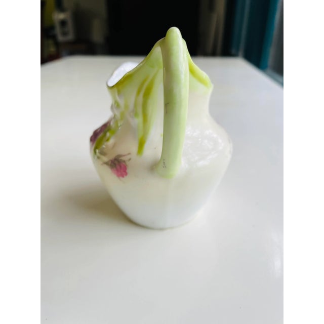 Victorian Vintage r.s Prussia German Porcelain Creamer / Pitcher For Sale - Image 3 of 6