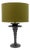 Italian Ceramic Palm Tree Table Lamp, 1960s For Sale