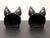 Virginia Metalcrafters Virginia Metalcrafters Cast Iron Fox Head Bookends - Pair For Sale - Image 4 of 7