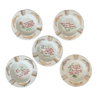 Vintage French Limoges Ashtray Catchalls For Sale