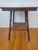 Early 20th-Century Oak Square Parlor Table With Lower Shelf For Sale - Image 4 of 12