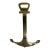 Vintage Nautical Brass Anchor Wine and Bottle Cap Opener For Sale