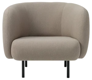 Cape Lounge Chair in Taupe by Warm Nordic