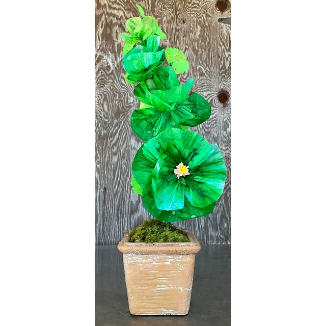 Contemporary Hand Rolled Paper Flowers For Sale - Image 4 of 10