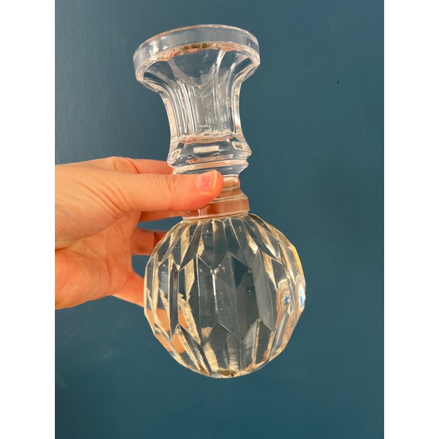 1960s Tozai Crystal Candleholders- Set of 3 For Sale - Image 11 of 12