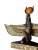 Egyptian Goddess Pharaoh Brass Tabletop Statue For Sale - Image 4 of 6