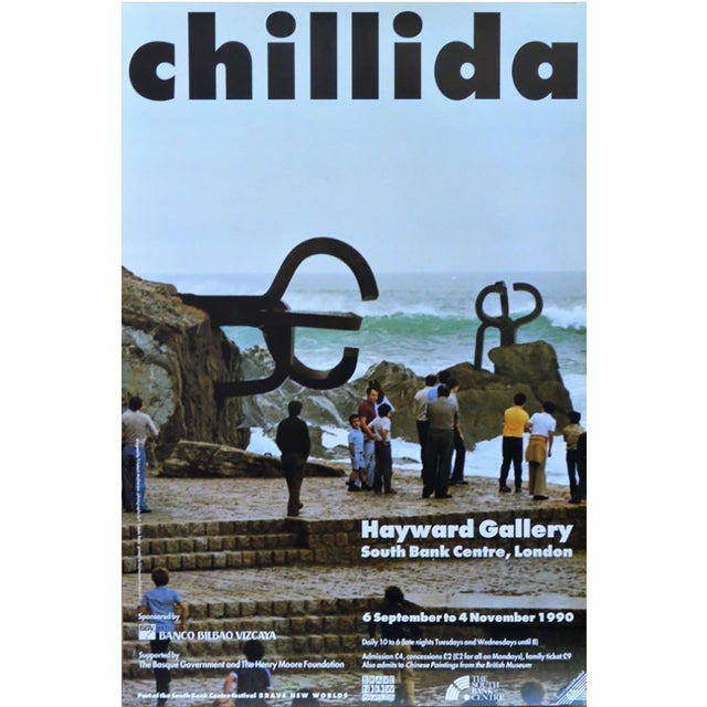 Vintage Exhibition at South Bank Centre Poster, 1990 For Sale