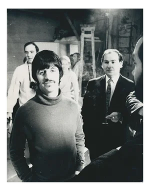 The Beatles' Ringo Starr, 1970s, Black and White Photograph