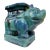 Vintage Blue Green Glazed Terracotta Foo Dog Petite Garden Stool For Sale