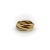 Modern 1990s 18k Gold Les Must De Cartier Tri-Color Trinity Ring Size 5 For Sale - Image 3 of 8