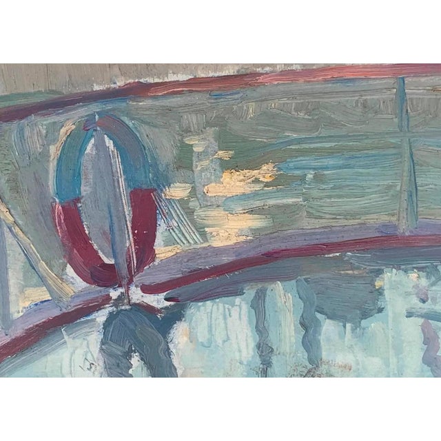 Vintage Seascape Oil Painting, Ukrainian Artist, 1970s 24-34 For Sale - Image 4 of 6