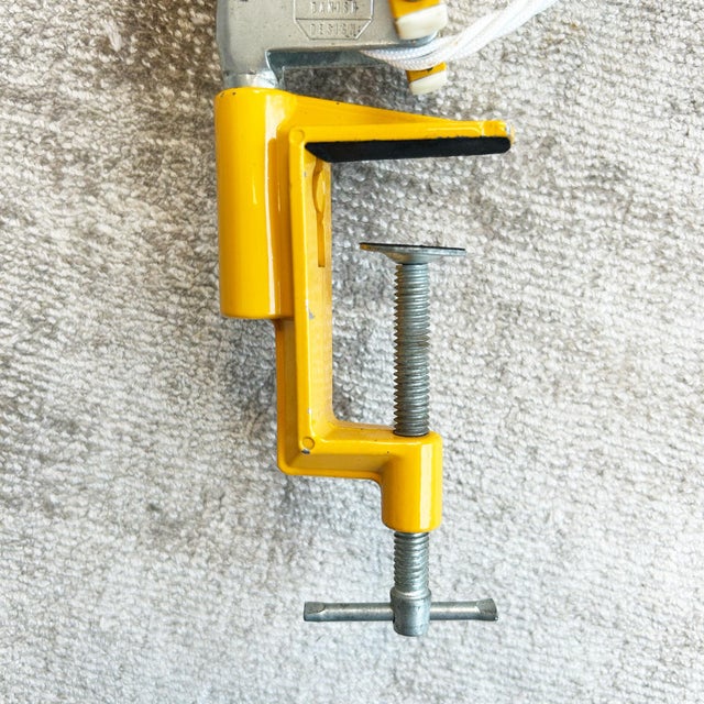 Yellow Architect Lamp from HCF Denmark, 1970s For Sale - Image 10 of 12