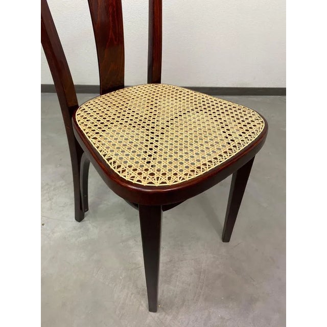 Thonet Secession Dining Room Chair by Otto Prutscher for Thonet, 1890s For Sale - Image 4 of 14