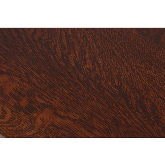 Pair of Stickley Mission Oak Nightstands For Sale - Image 11 of 16
