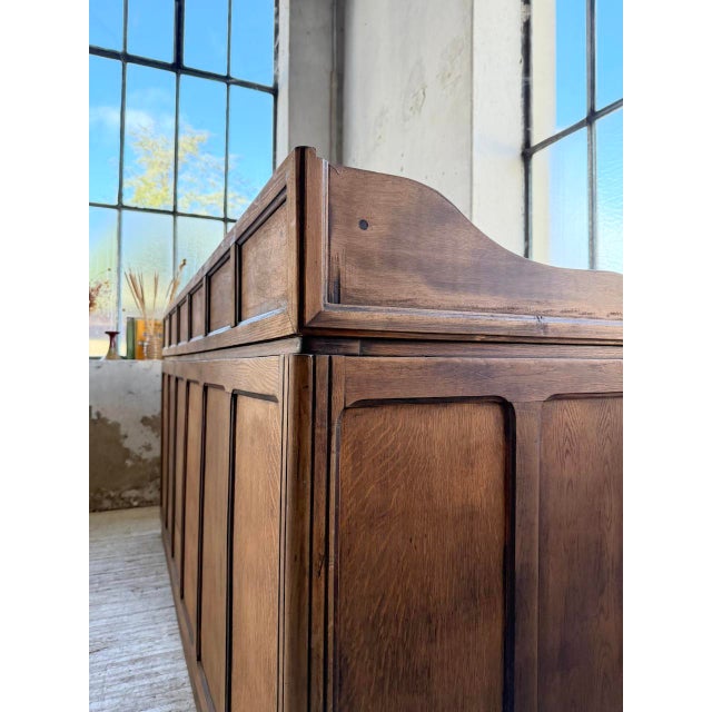 Oak Shop Counter, 1950s For Sale - Image 4 of 18