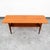 Mid Century Danish Modern Coffee Table Solid Teak Denmark Surfboard Rectangular For Sale - Image 9 of 12