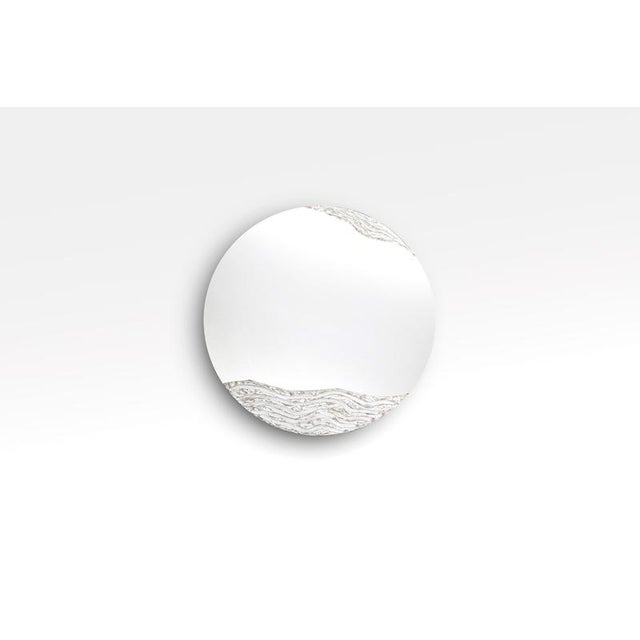 Contemporary Dune 900 Round Mirror by Disain1971 For Sale - Image 3 of 7