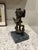 Mid-Century Abstract Twisty Bronze Sculpture (10.5” High) For Sale - Image 9 of 11