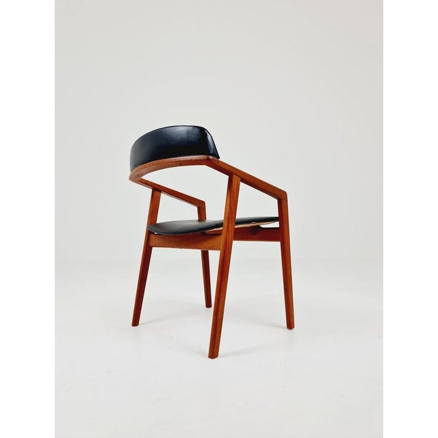 Danish Teak Desk Armchair from Sax, Denmark, 1960s For Sale - Image 9 of 17