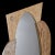 Maitland - Smith Art Deco Coastal Marquis Collection of Beverly Hills Tessellated Stone Full Length Floor Mirror For Sale - Image 4 of 7