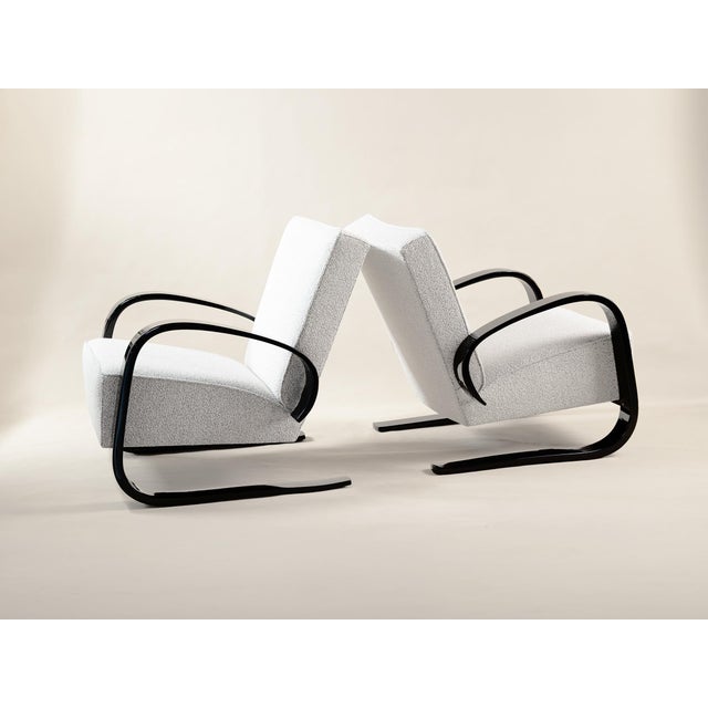 1930s Tank Lounge Chairs by Alvar Aalto, 1930s, Set of 2 For Sale - Image 5 of 5