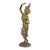 Large Brass Sculpture of Mayadevi, 1950s For Sale - Image 6 of 15