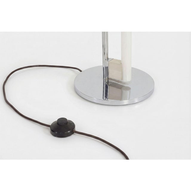 Silver 1990s Eileen Gray Tube Light Floor Lamp for ClassiCon For Sale - Image 8 of 9