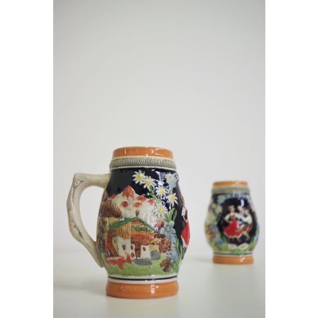 Porcelain Mugs, Tyrol, 1980s, Set of 2 For Sale - Image 4 of 5