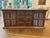 Add sophisticated storage and vintage warmth to your vanity or dresser with this vintage mid-century wooden jewelry...