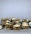 Cream 19th Century Satsuma earthenware tea service, Meiji period - Set of 36 For Sale - Image 8 of 12