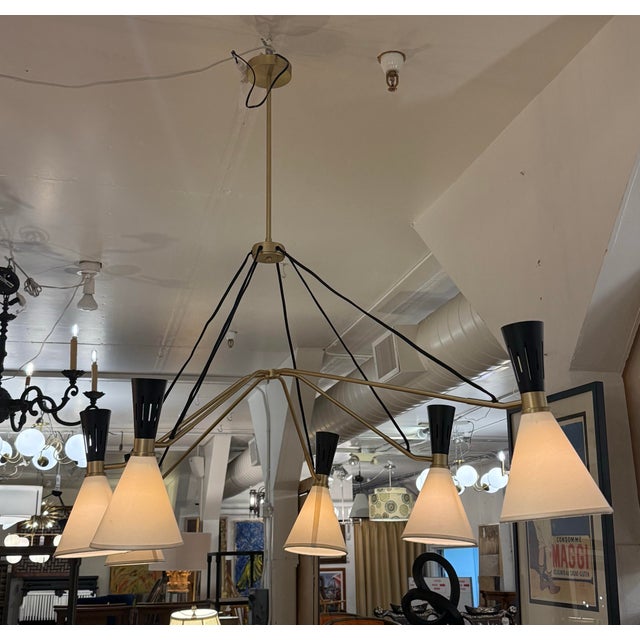 Arhaus Arhaus Ramsey Linear Chandelier For Sale - Image 4 of 12
