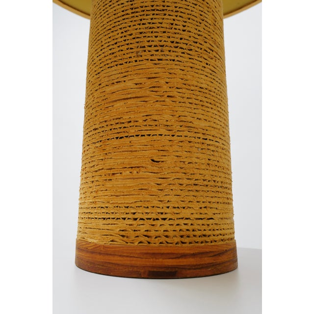 Late 20th Century Cardboard Lamp by Gregory Van Pelt For Sale - Image 11 of 13
