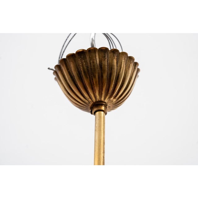 Pendant Light in the style of Pietro Chiesa for Fontana Arte, 1940s For Sale - Image 6 of 8