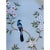 Not Yet Made - Made To Order 36"*72"/Panel, a Set of 4 Panels Light Blue Chinoiserie Birds and Flowers Artwork (No Frame),Tea Paper For Sale - Image 5 of 11