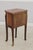 1930s French Louis XV Marble Top Bronze Mounted Nightstand For Sale - Image 5 of 17