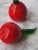 1980s Pair of Vintage Blown Glass Cherries For Sale - Image 5 of 9