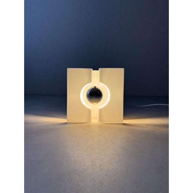 Plastic Space Age Wall Lamp in Acrylic Glass, 1970s For Sale - Image 7 of 15