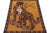 1950s Vintage Gabbeh Persian Rug in Amber With Tribal Tiger Pictorial - Rug & Kilim For Sale - Image 5 of 8